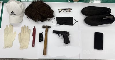 變裝行搶南投市銀樓失風落網 法院判刑3年10月