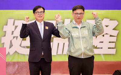 陳其邁站台力挺賴瑞隆 提過往轟韓國瑜如「愛情詐騙集團」