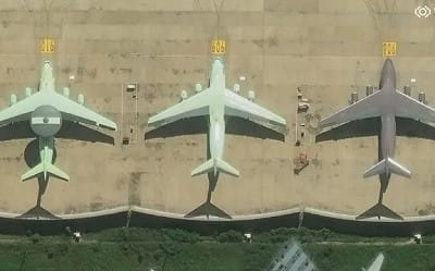 疑已進量產! 4空警-3000預警機最新衛星照曝光 可400公里外抓到美隱形戰機