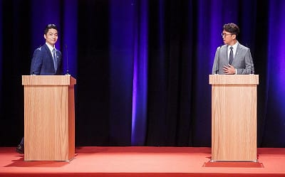 北市長辯論》開戰火藥味炸裂!蔣挖過往言論「九連問」開轟 沈怒嗆:「那你回去當立委吧」