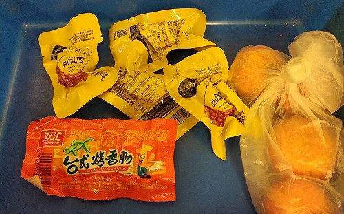 2018最後一天查獲6起！旅客攜含豬肉腸泡麵遭重罰