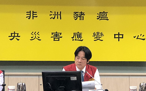 防疫視同作戰！賴清德3指示加強豬瘟防疫