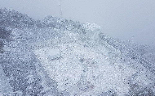 追雪族注意！這些高山今晚至明午降雪機率高