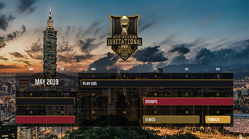 《英雄聯盟》2019 MSI季中賽移師亞洲 台灣將辦四強及總決賽！