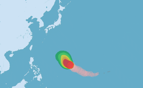 蝴蝶轉強颱！氣象局：1911年以來最強的2月颱風