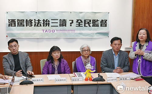 酒駕修法立委出招　公民團體：別逼我們走上街頭