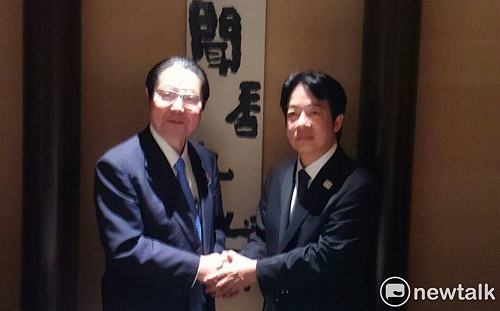 獨家》賴清德與日本憲改、國安、外交內閣大臣  會談台日關係