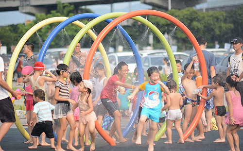 暑假玩水好去處！北市大佳兒童戲水區6月1日開放