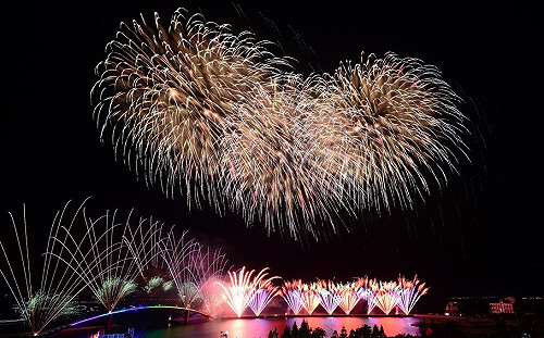 花火節無人機＋高空煙火超吸睛！澎湖上半年遊客大增8.7萬人