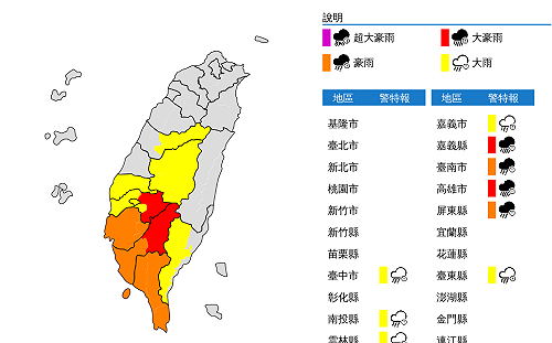 快訊》河川水位暴漲！高雄美濃區今12時起停班停課