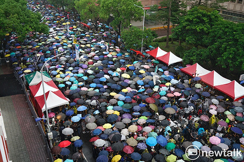 快訊》929台港大遊行 主辦單位：超過5萬人
