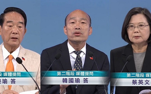 史上政見能見度最低的總統大選? 3位候選人主張什麼看這裏! (圖)