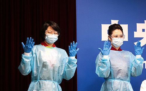 武漢肺炎》機組人員防疫裝備齊全！陳時中：未來會再公布乘客守則