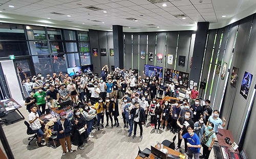 學生遊戲作品台中大里軟體園區熱鬧交流！數發協會打造ACG人才培訓基地