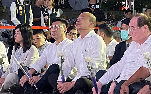 帶你看許崑源追思晚會現場  韓國瑜江啟臣都來了