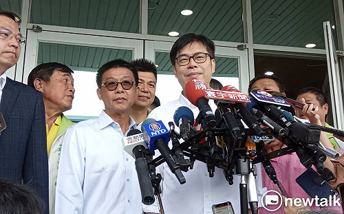 高雄市長補選》陳其邁二度強調政院工作經驗 自嘲不太會選舉