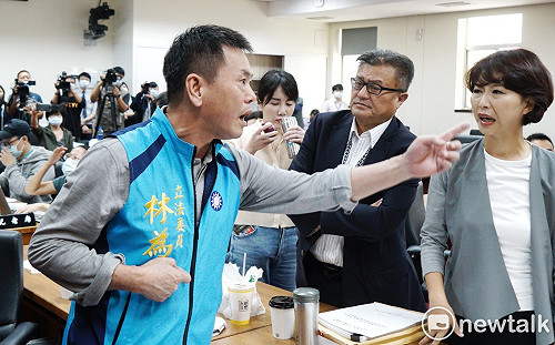 藍委飆罵陳吉仲「無恥」 藍綠立委吵成一團