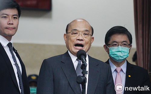 牛肉麵之亂 蘇貞昌告誡丁怡銘： 不准再有下次