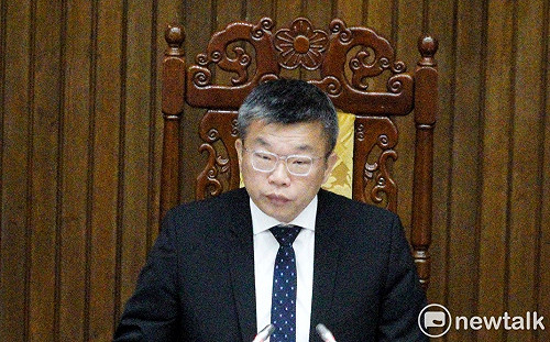 接見統一獅賴清德未現身 蔡其昌爆料:他今天上午腳扭傷