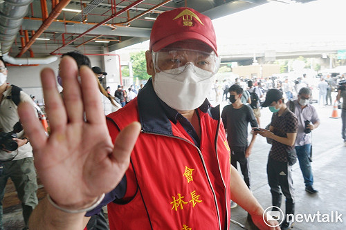 不知陳時中、柯文哲2日會來環南市場 林勝東：之前也不認識柯