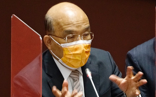 藍委激公投不敢辦辯論？蘇貞昌嗆問「希望我出來打敗國民黨嗎？」