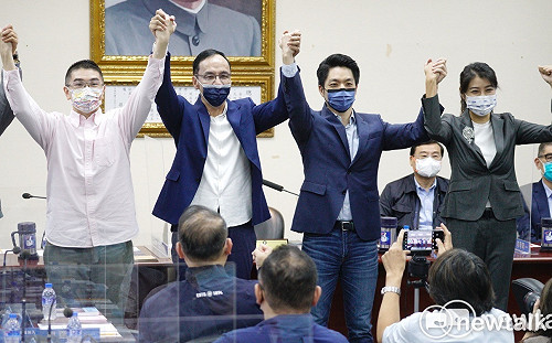 藍推蔣萬安、侯友宜、張善政連線 綠營內部促別唱空城：他們不強嗎