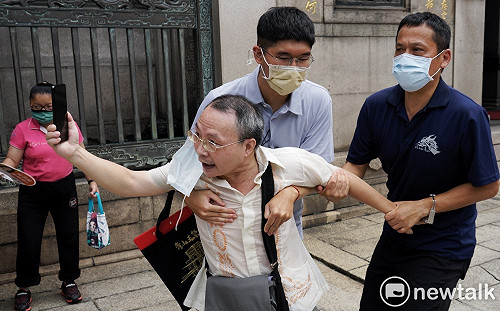 陳時中萬華遇嗆聲 國民黨酸：證明台北市民看不下去