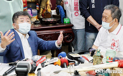 坦承林智堅論文影響選情 陳時中講了3次：「他已經離開了」