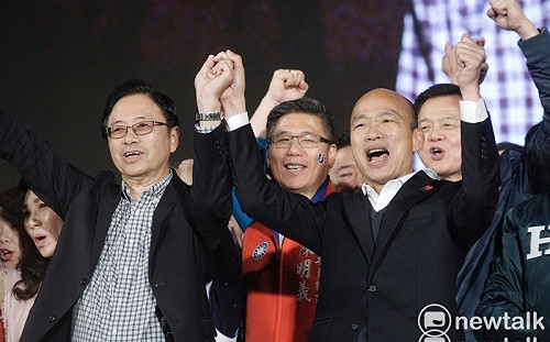 才批治國者挺林智堅 韓國瑜挺張善政又轟執政黨：潑髒水轉移焦點！