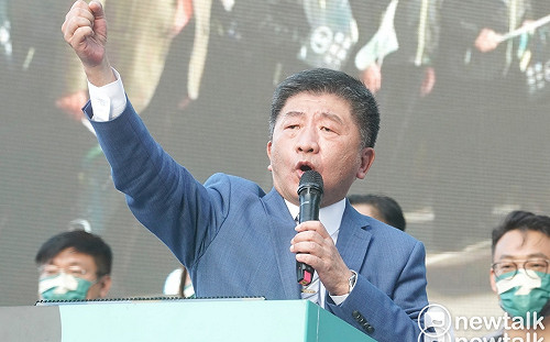 上台先向蔡英文表忠 陳時中：一定延續台灣價值勝利的光榮歷史