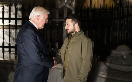 德總統突訪基輔會澤連斯基！允諾支援烏克蘭更多武器