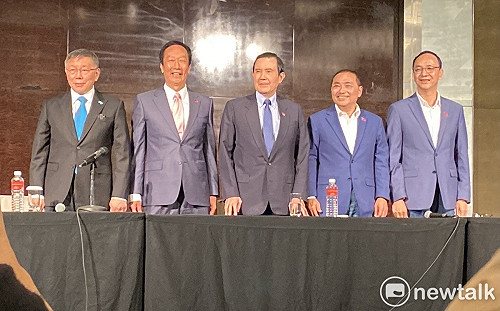 藍白君悅亂鬥遭譏「五漢廢言」柯文哲、侯友宜好感度皆下滑