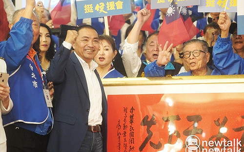 喊話郭台銘歸隊 侯友宜：為保中華民國和平一起努力