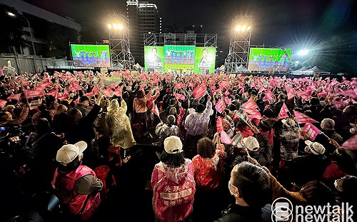 黃金週新北首場大造勢：余天缺席、黨籍立委熱烈相互拉抬