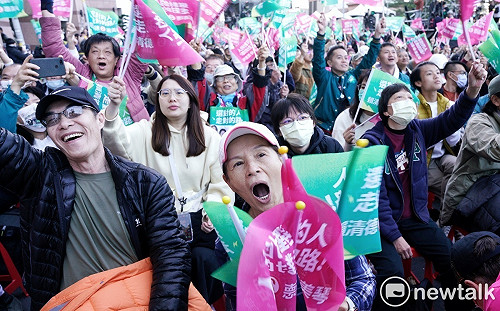 配持續領先  總統預計8時抵達總部  賴蕭晚8時30分召開國際記者會