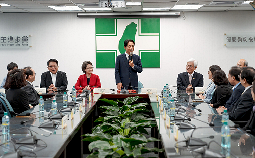 史上首次 賴清德將赴立院出席綠委共識營與黨團會議