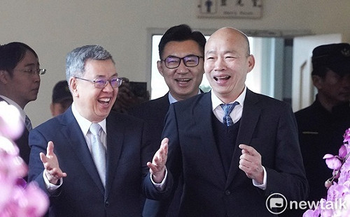 陳建仁「帶著溫暖」拜會韓國瑜達共識：擱置爭議、民生議題優先  