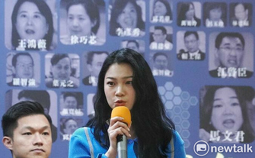 藍發言人因罷免不力哭了 阿美：民意不應由你承擔「回頭是岸」