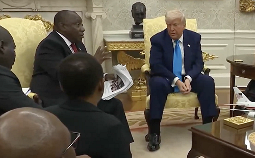 川普誤把剛果當南非? 白宮記者會遭質疑 萊維特「當機」後怒嗆記者