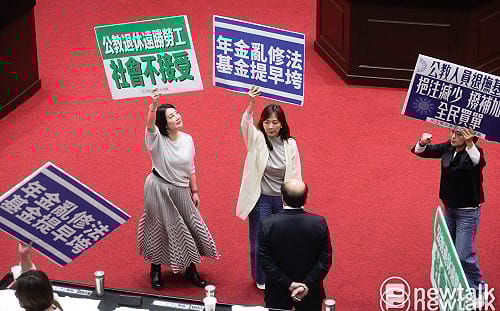 批停砍公教年金「無程序、無民意」 綠委齊喊：全民負擔近3萬元