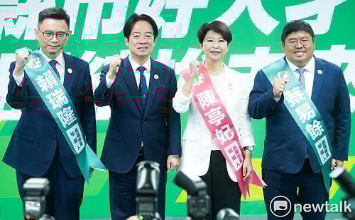 給高南嘉參選人2提醒！賴清德：陳亭妃具優異實踐力必能團結地方