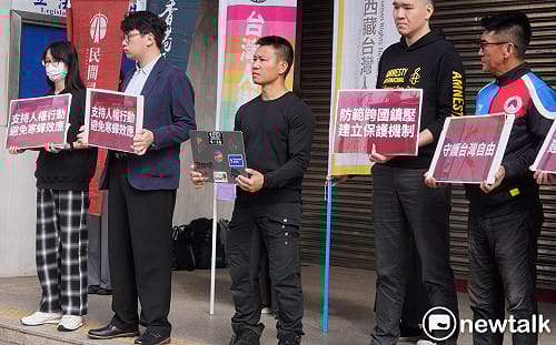 香港抗爭者二度遭潑漆 民團、綠白立委齊發聲籲政府出手