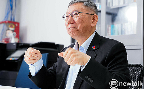 柯文哲專訪3/7》騎飛輪收300萬元  也不是我去募來的