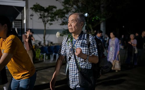陳文成事件紀念晚會 台大生：公共參與從校園開始  家屬慟：45年還是翻不過去....
