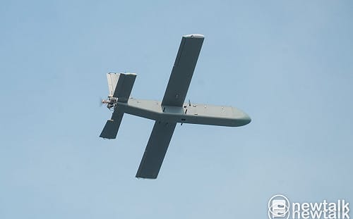 漢光演習  國軍「中型自殺無人機」首度盤旋曝光