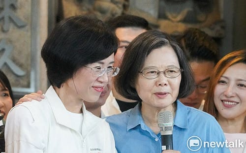 選戰倒數100天！蔡英文親掌蘇巧慧兵符 預言「新北首位女市長」