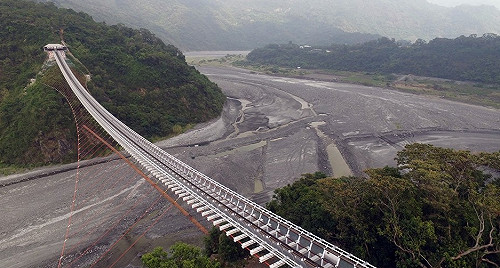 屏東山川琉璃吊橋三地門端 10月起封閉3個月