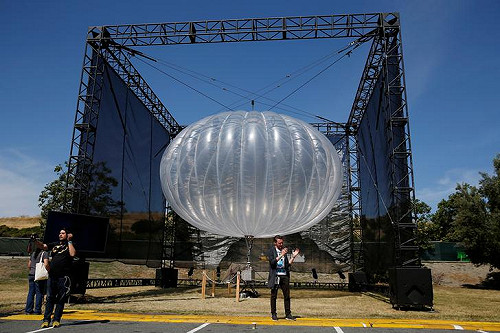 Google上網氣球解決風災斷訊  但須在地電商支援