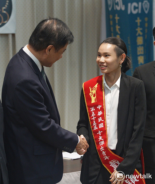 獲選十大傑青 戴資穎：用體育實力讓台灣揚名國際