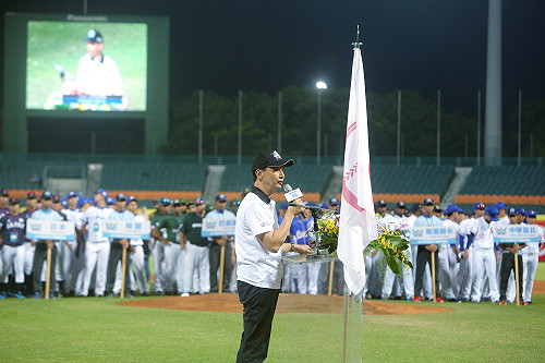 出席亞錦賽開幕  朱立倫盼把冠軍留在台灣